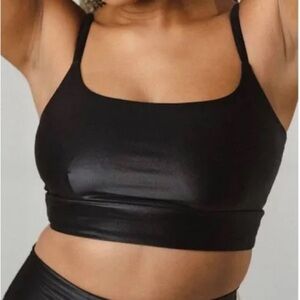 Vitality Balance Athletica Ignite Liquid Metal Black Sports Bra